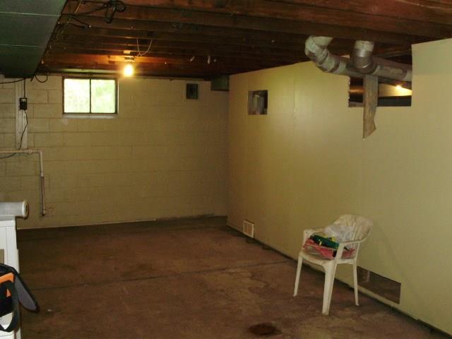 54 Grange Road Coal Center, PA 15423 - Photo 22 of 23 front half of basement-note high ceilings