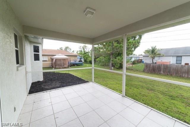 18513 Olive Road Fort Myers, FL 33967 - Photo 12 of 15 a house view with a garden space