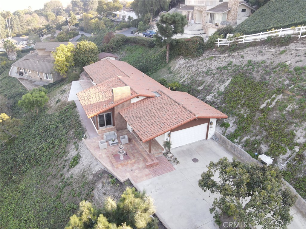 22 Deerhill Drive Rolling Hills Estates, CA 90274 - Photo 6 of 39 an aerial view of a house with a yard