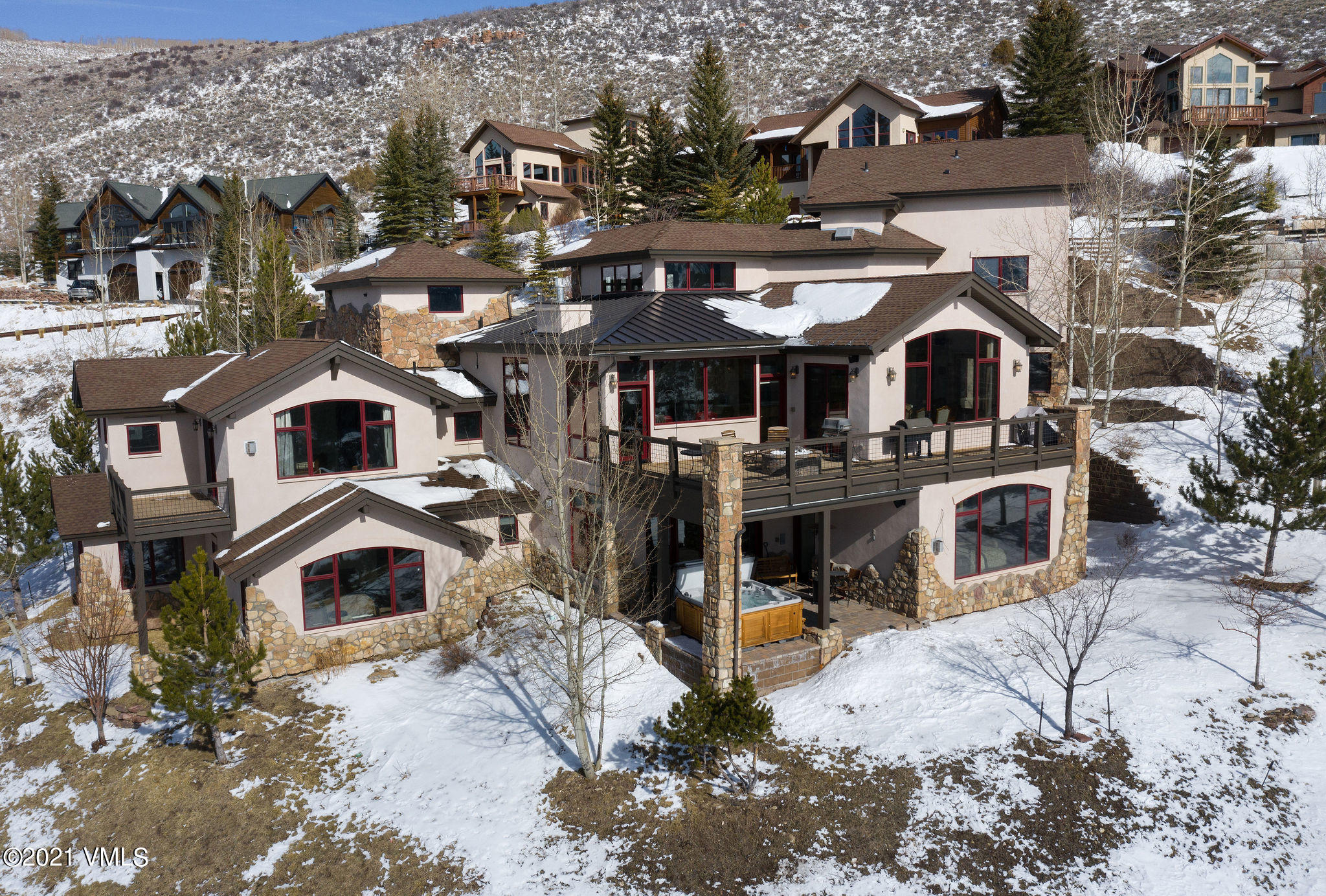 5775 Wildridge Road Avon, CO 81620 - Photo 2 of 22 5775_wildridge_aerial_b
