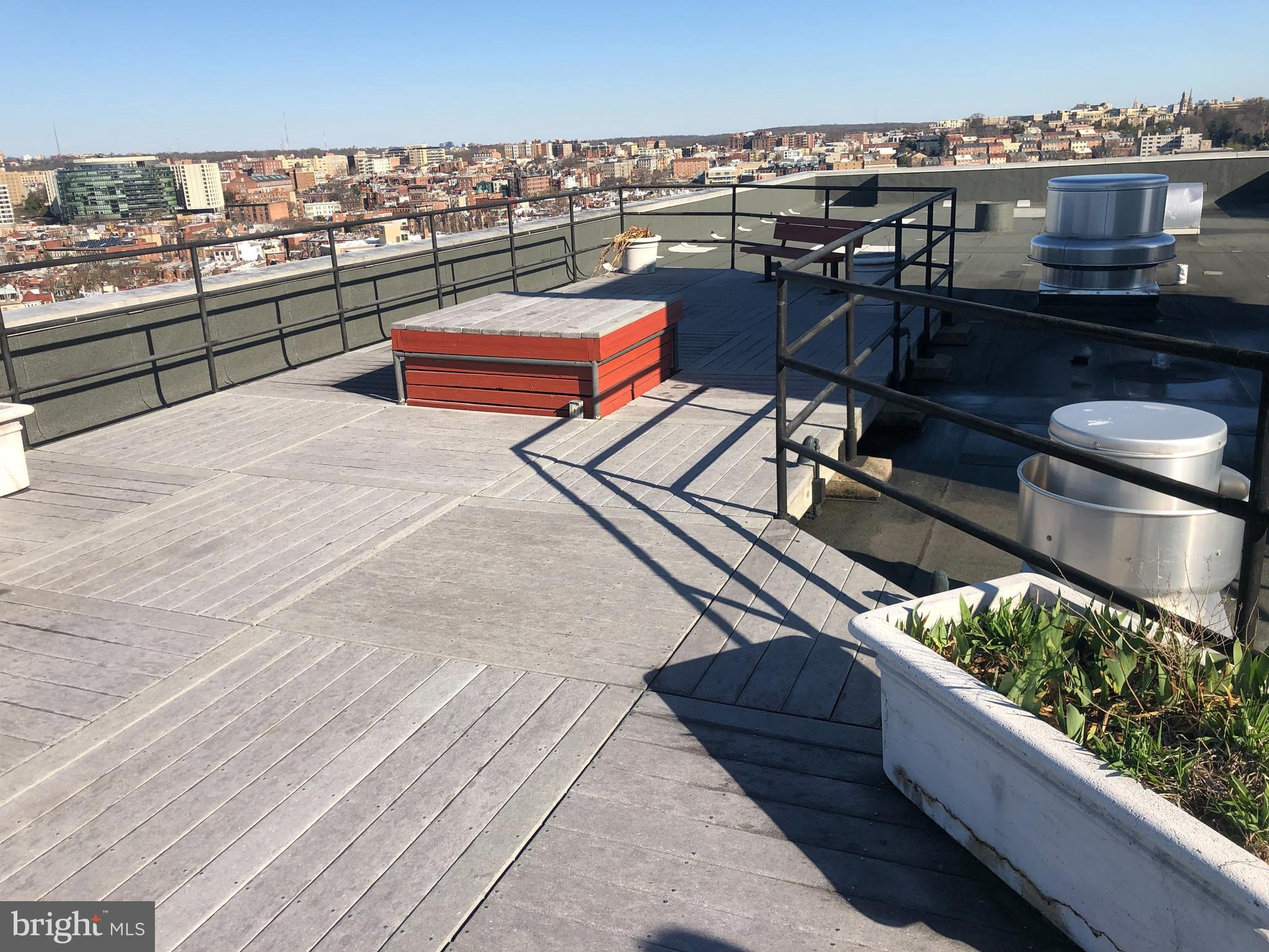 1615 Q Street Northwest, Unit 406 Washington, DC 20009 - Photo 16 of 21 Rooftop Deck