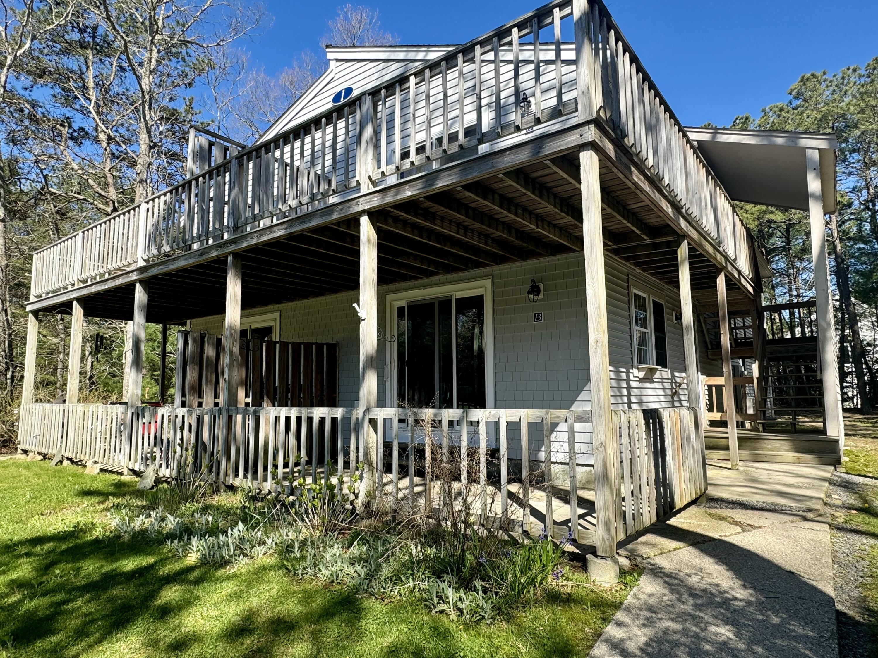 front view of a house with a porch