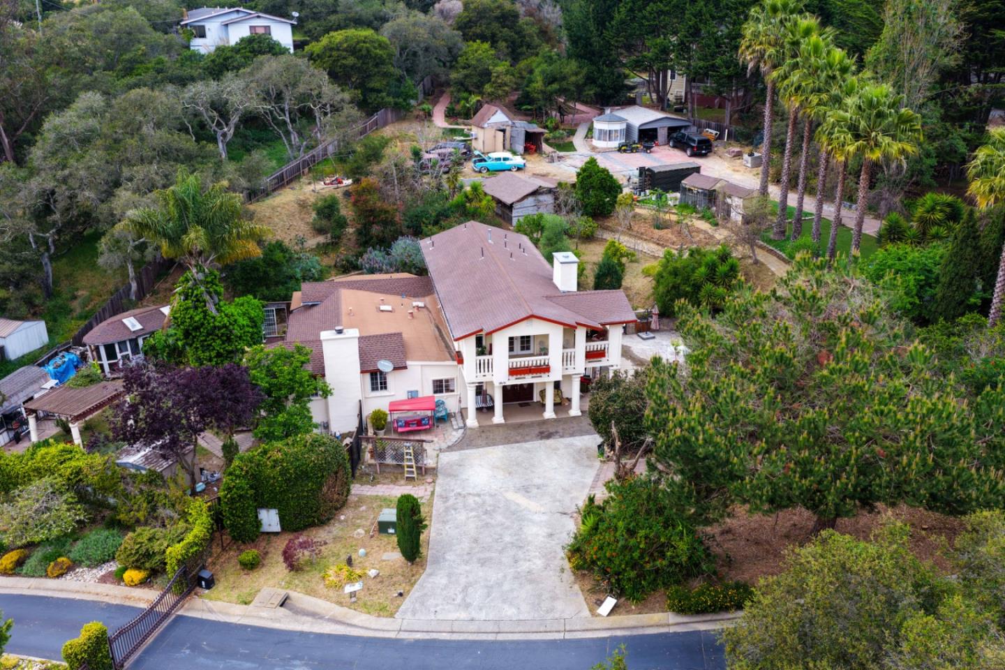 18171 Berta Canyon Road Salinas, CA 93907 - Photo 2 of 44 an aerial view of multiple houses with yard