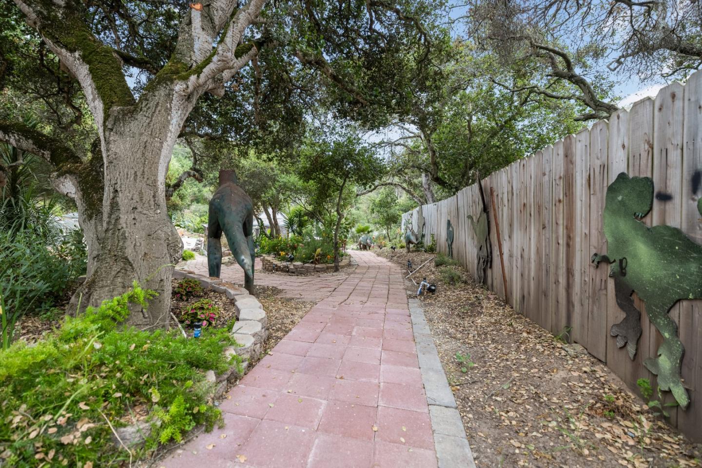 18171 Berta Canyon Road Salinas, CA 93907 - Photo 42 of 44 a backyard of a house with lots of green space