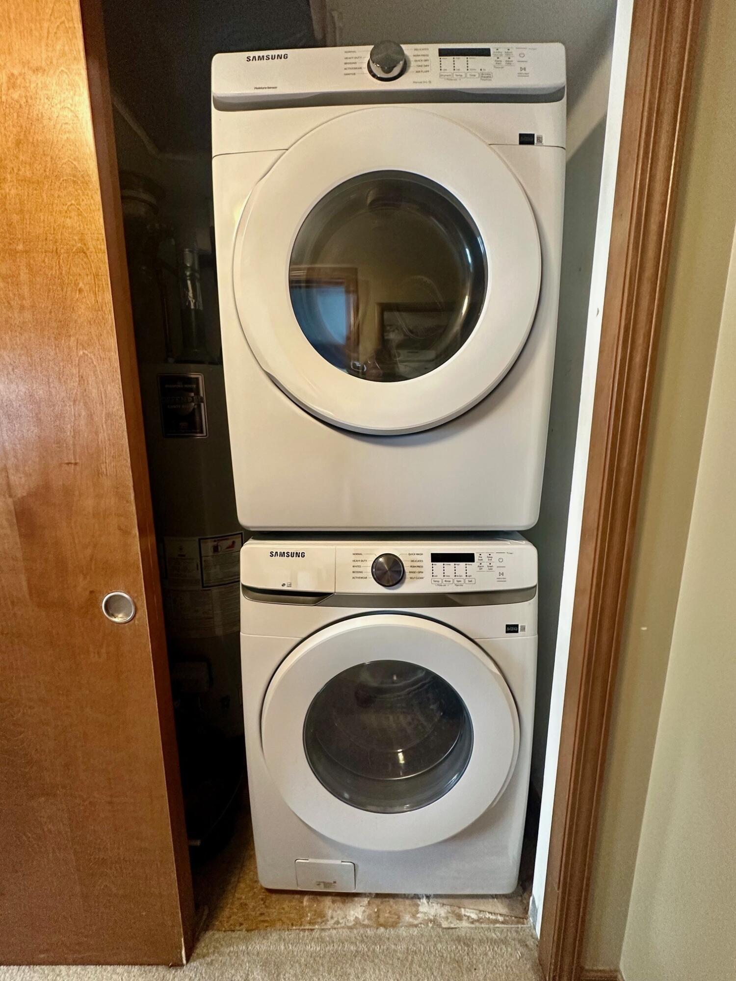 1079 Millpond Road, Unit A Valparaiso, IN 46385 - Photo 12 of 14 a utility room with dryer and washer