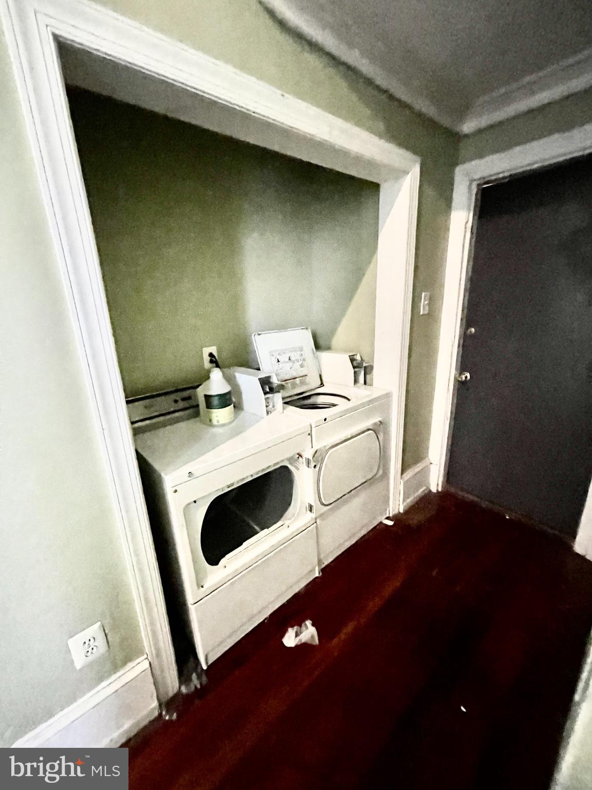 235 West Rittenhouse Street, Unit 3B Philadelphia, PA 19144 - Photo 9 of 9 a utility room with dryer and washer