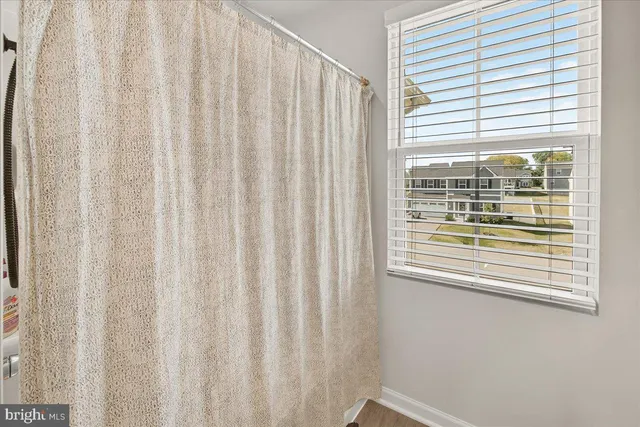 a view of a window and a window