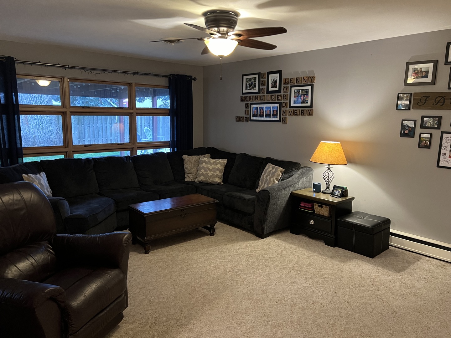 1114 North Main Street Rochelle, IL 61068 - Photo 10 of 21 a living room with furniture and a lamp
