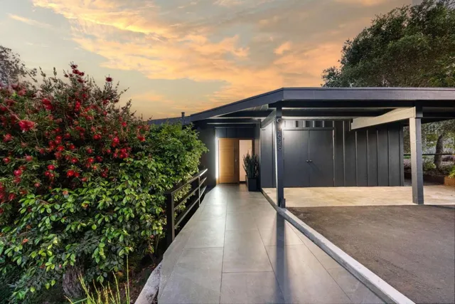 a view of house with an outdoor space