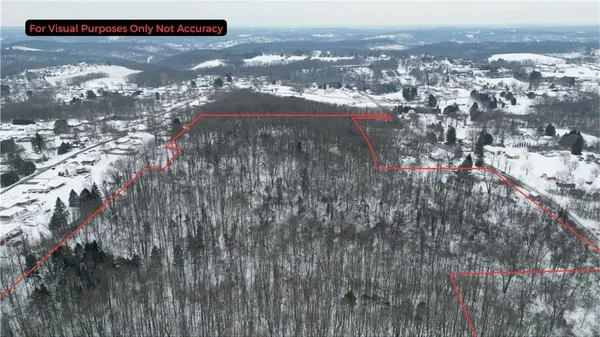a view of city and mountain