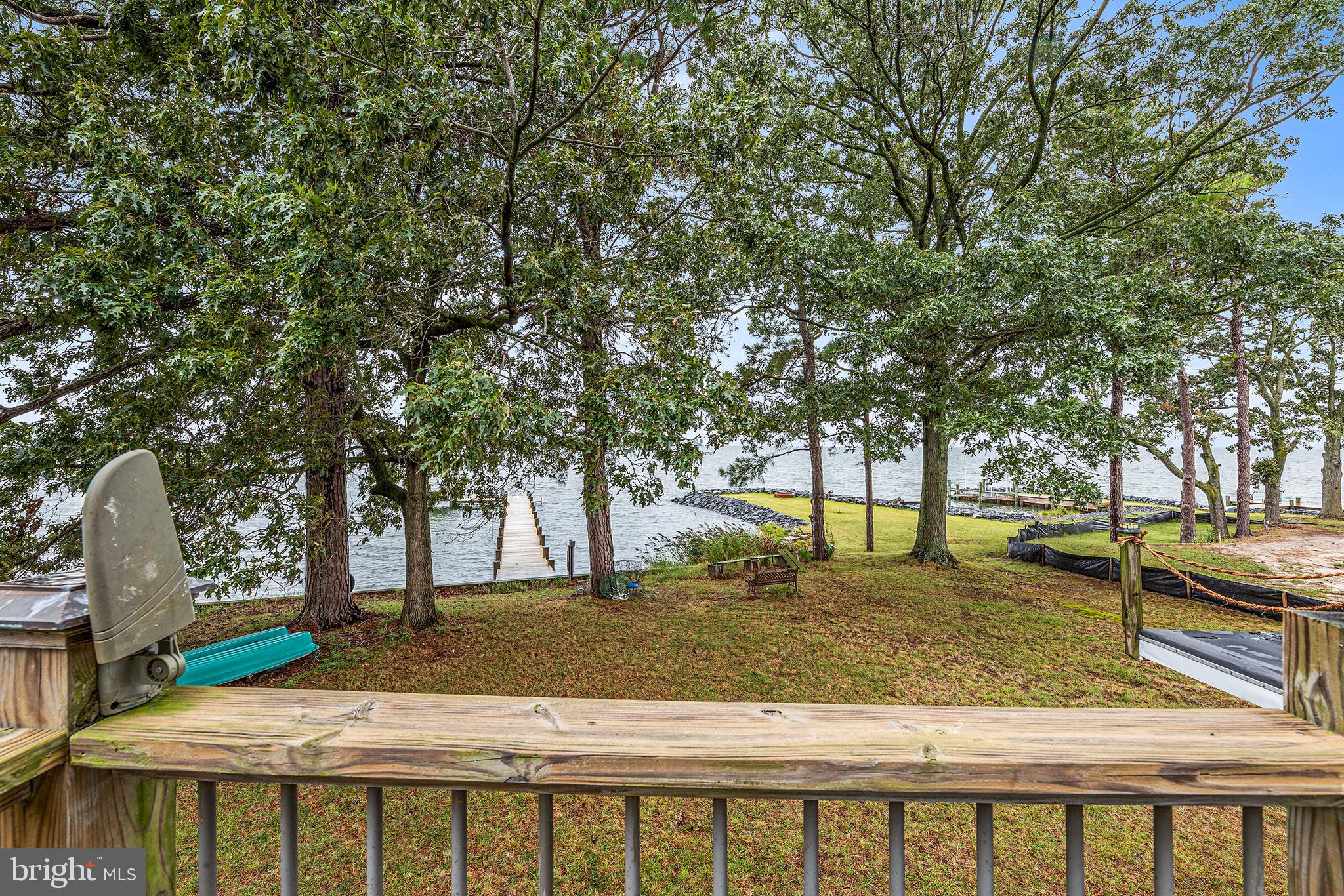 6138 Twin Point Cove Road Cambridge, MD 21613 - Photo 27 of 37 Beautiful views from the upper level deck