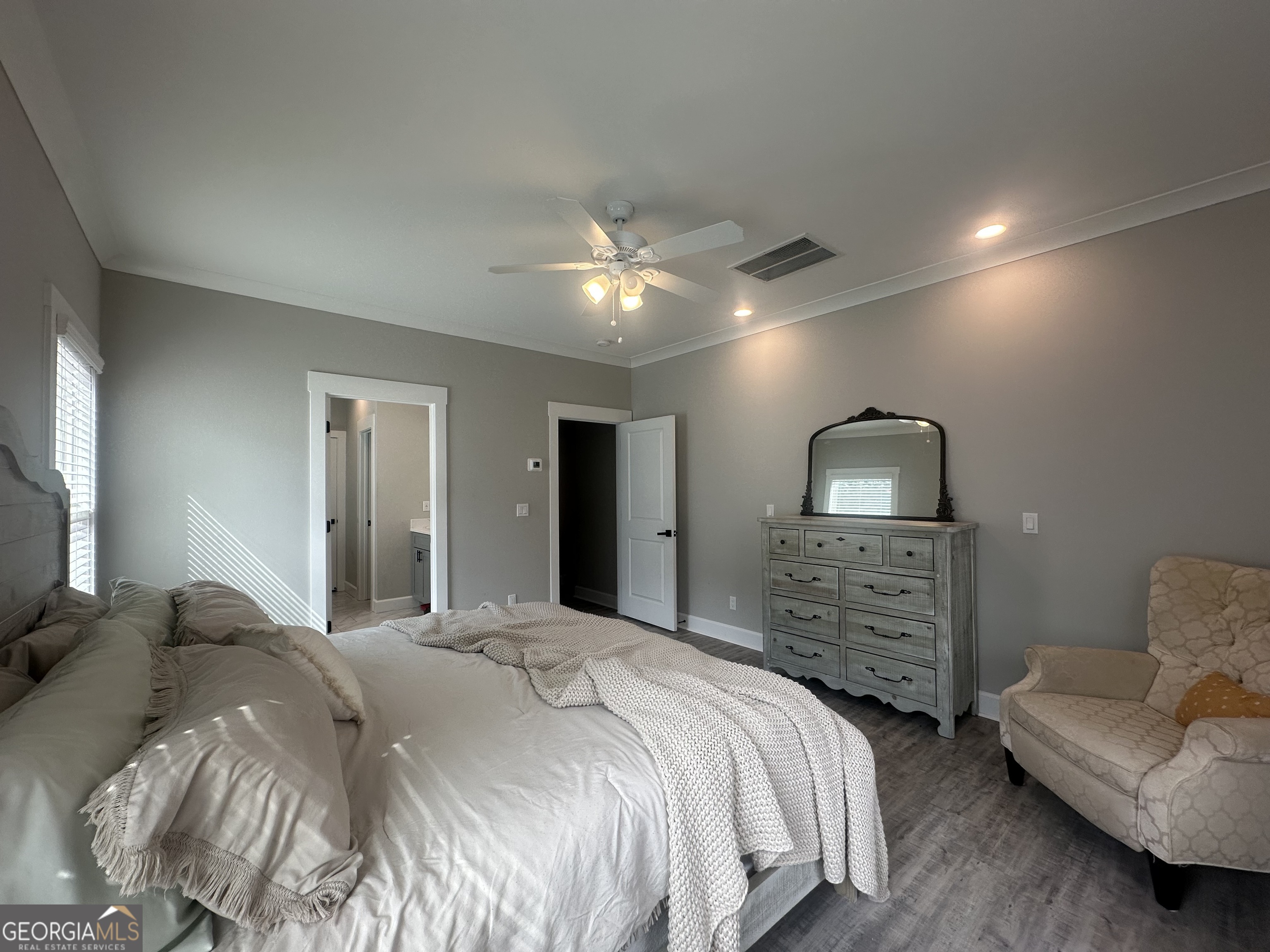 506 Summit View Drive Jefferson, GA 30549 - Photo 13 of 52 a bedroom with a bed and a couch