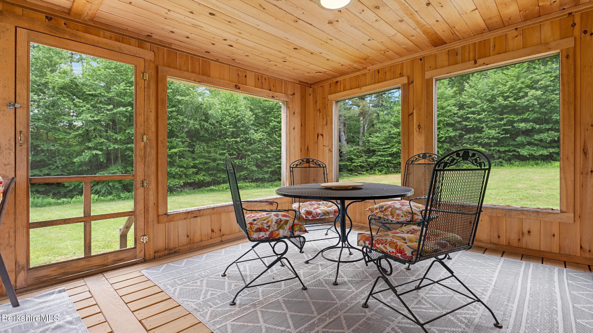 105 Old Quarry Road Otis, MA 01253 - Photo 32 of 42 back screen porch