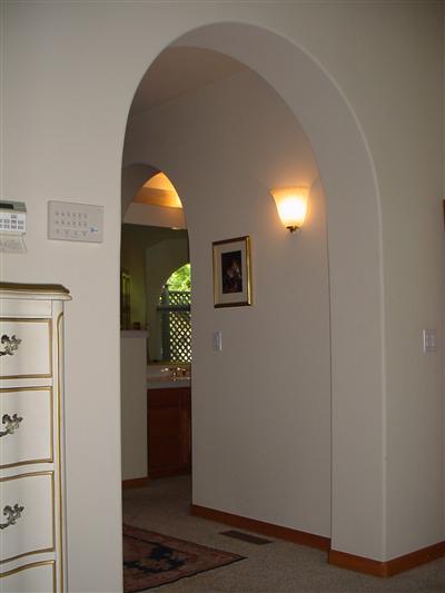 2036 Goldfield Lane Santa Rosa, CA 95403 - Photo 11 of 12 a view of a hallway with wooden floor and a living room