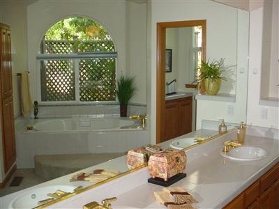 2036 Goldfield Lane Santa Rosa, CA 95403 - Photo 12 of 12 a bathroom with a sink and a mirror