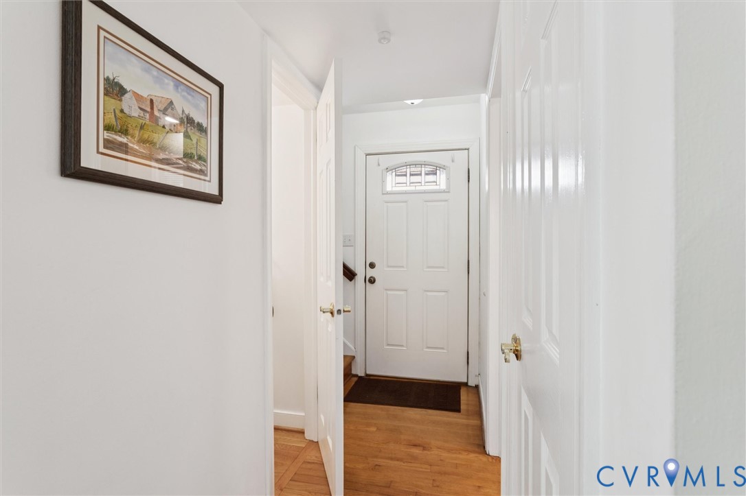 421 Scotland Street, Unit 3 Williamsburg, VA 23185 - Photo 5 of 26 a view of elevator with wooden floor