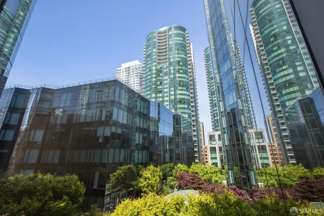 a front view of a building