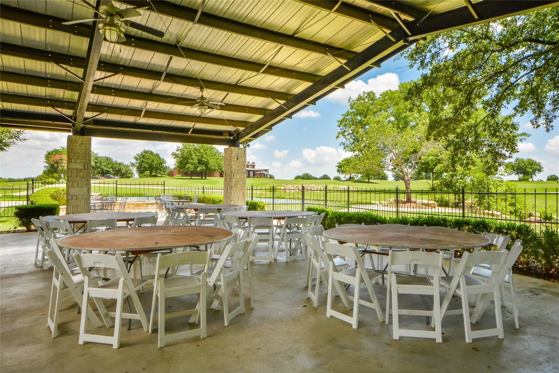 2004 Autumn Run Lane Round Rock, TX 78665 - Photo 27 of 35 a view of an outside dining space with furniture window and outside view