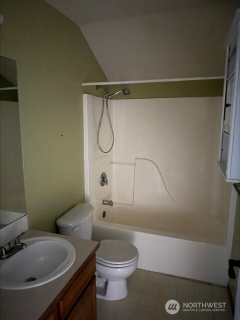 502 366th St Court South Roy, WA 98580 - Photo 16 of 25 a bathroom with a sink a toilet and a shower