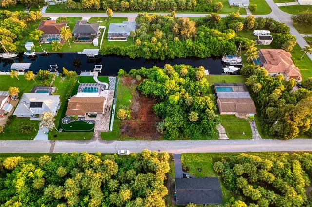 a view of city and ocean