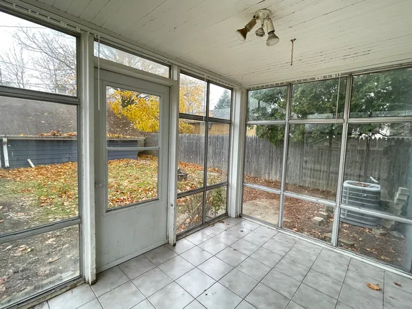 a view of an entryway
