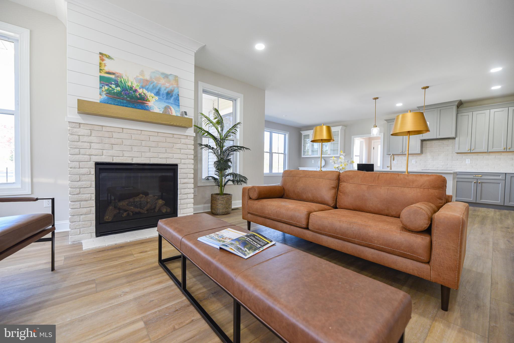32667 Back Nine Way, Unit 3857 Long Neck, DE 19966 - Photo 16 of 74 a living room with furniture and a fireplace