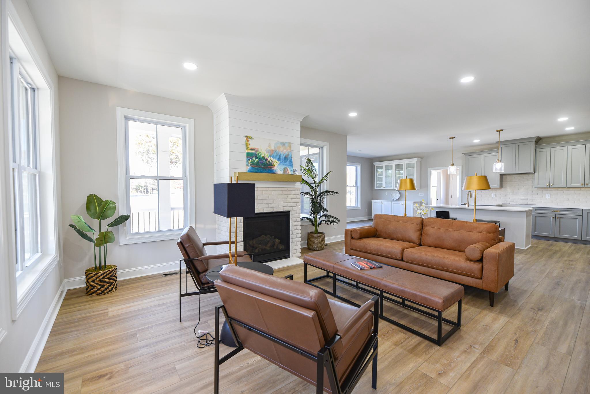 32667 Back Nine Way, Unit 3857 Long Neck, DE 19966 - Photo 3 of 74 a living room with furniture and a fireplace