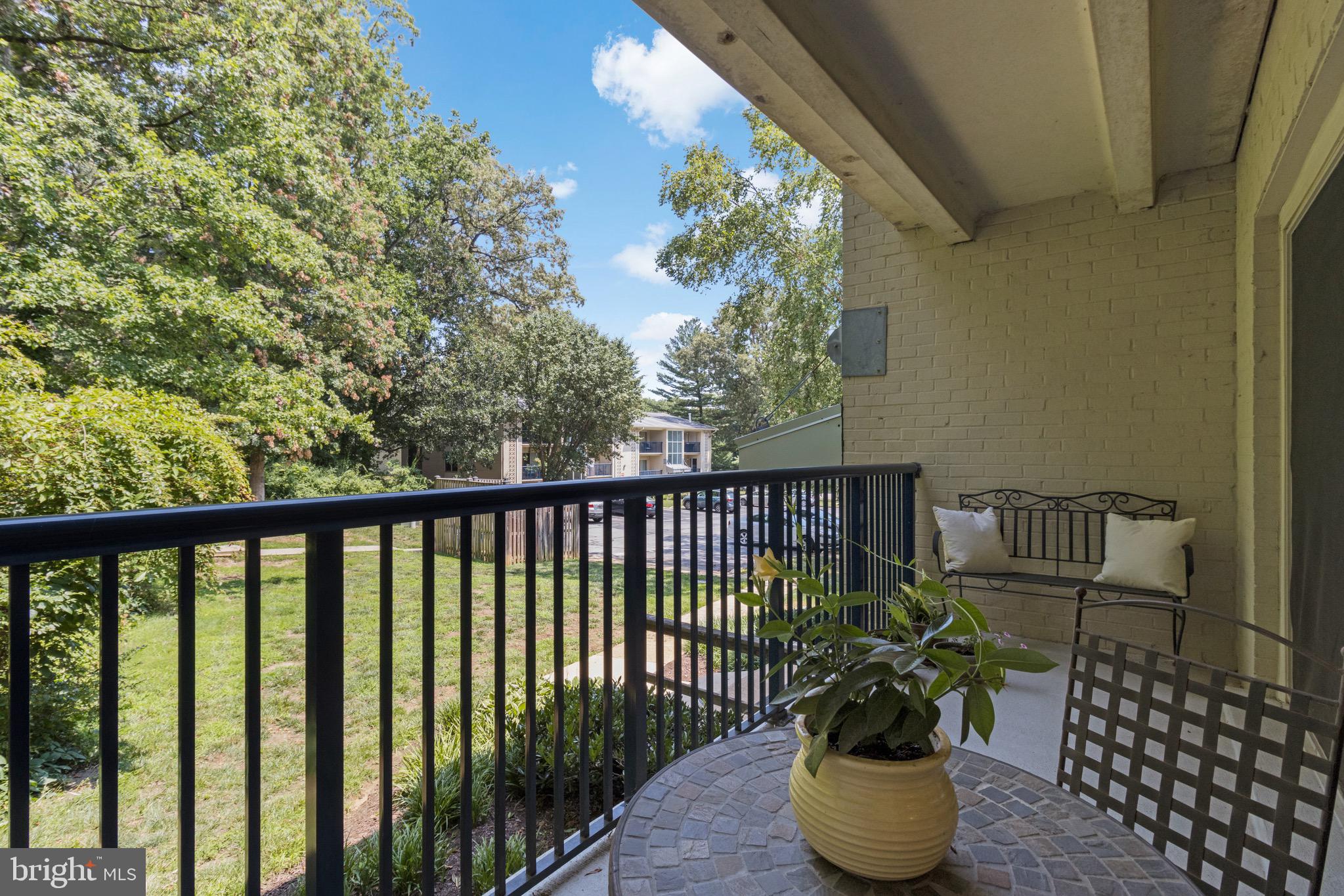 1138 Cove Road, Unit 202 Annapolis, MD 21403 - Photo 16 of 45 Shaded Private Balcony