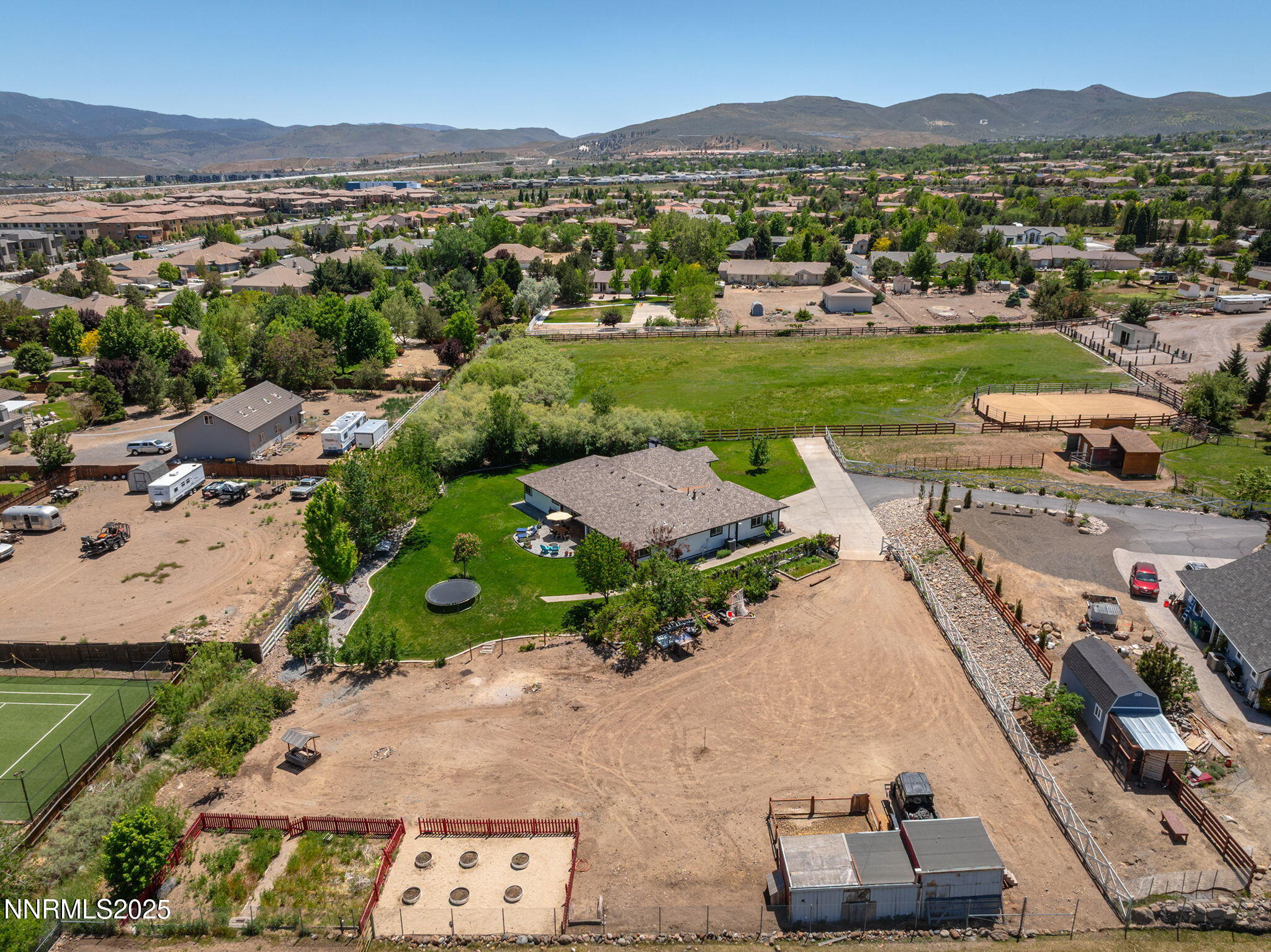 13060 Valley Springs Road Reno, NV 89511 - Photo 49 of 54 an aerial view of a city with lots of residential buildings