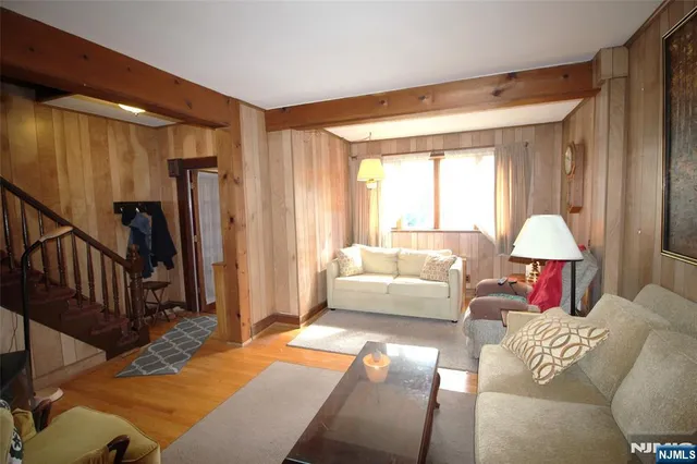 a very nice looking room with a large window