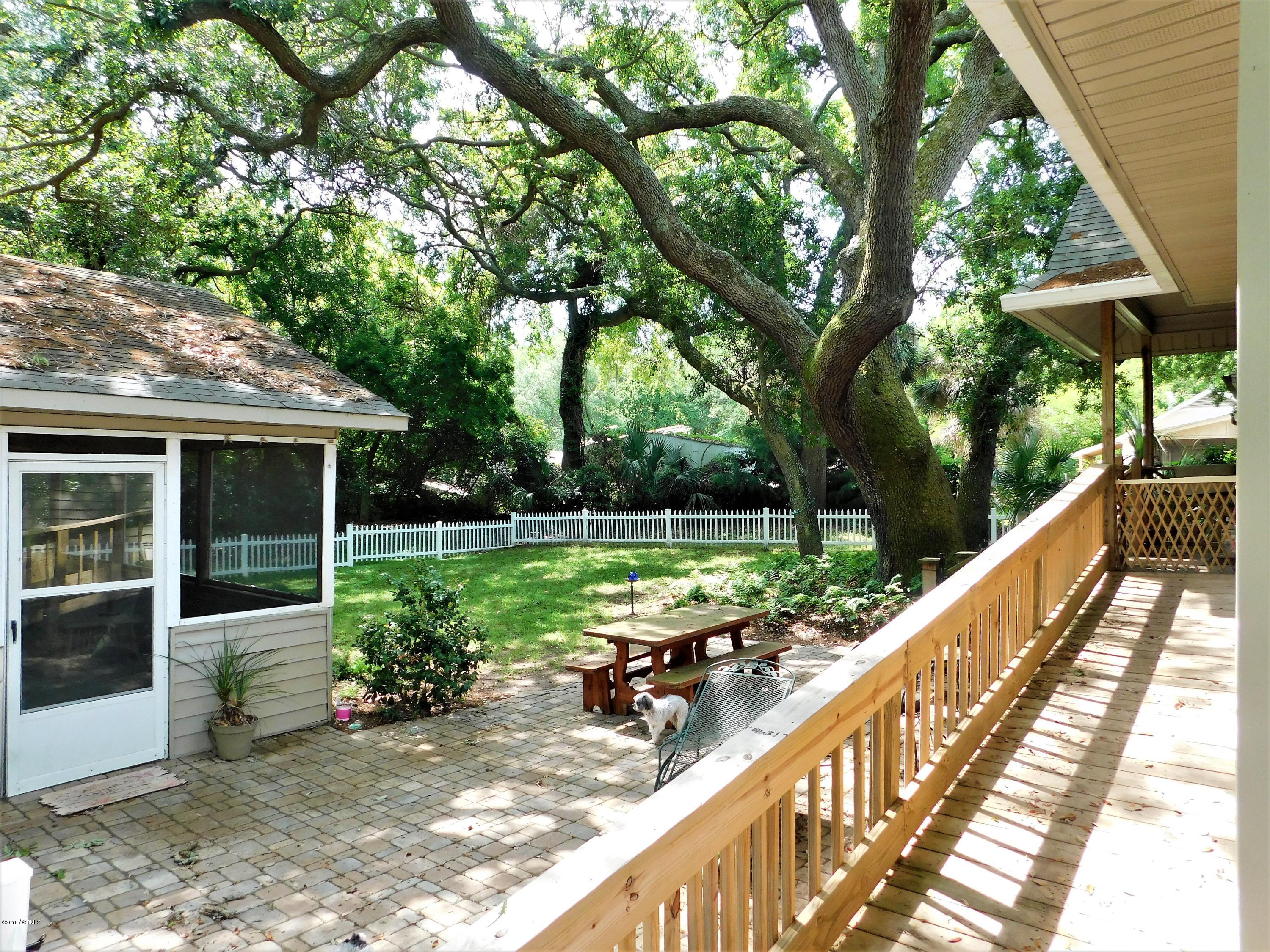 84 Bay Point Road St. Helena Island, SC 29920 - Photo 18 of 45 Back Ramp & Yard