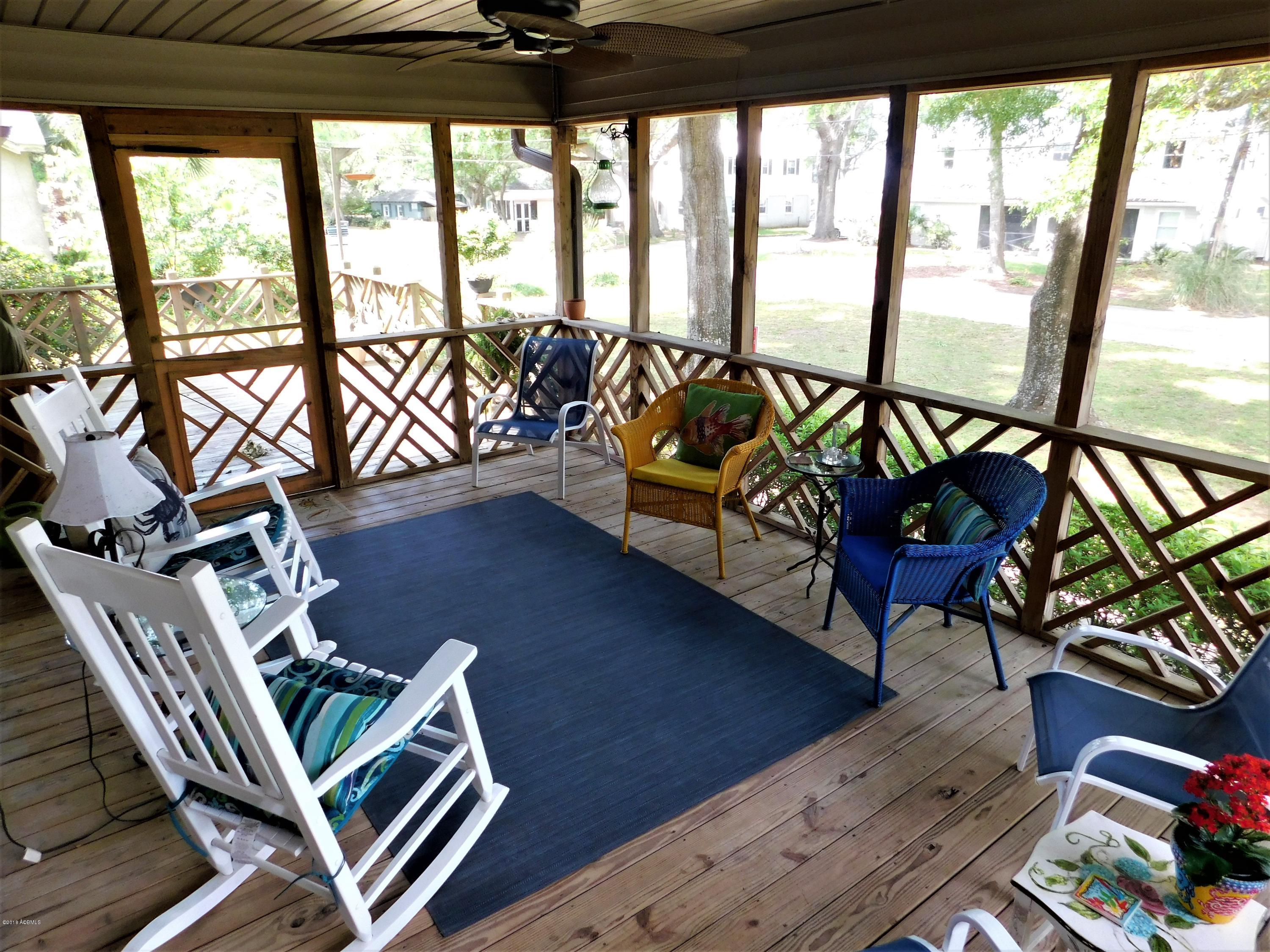 84 Bay Point Road St. Helena Island, SC 29920 - Photo 2 of 45 Screened Porch