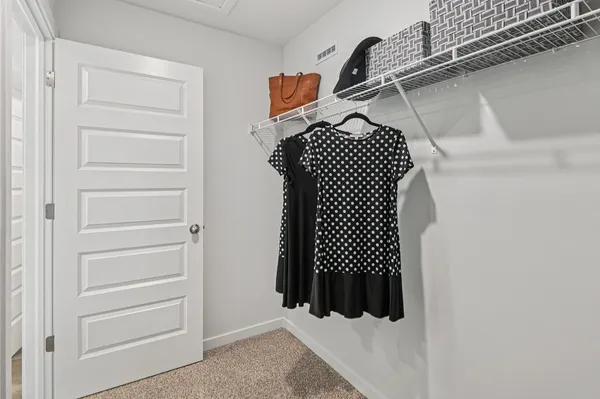 a view of walk in closet
