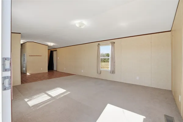 a view of empty room