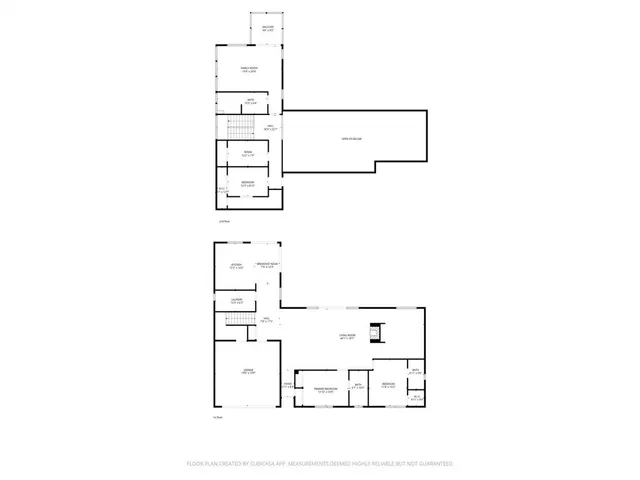 a black and white photo of a room