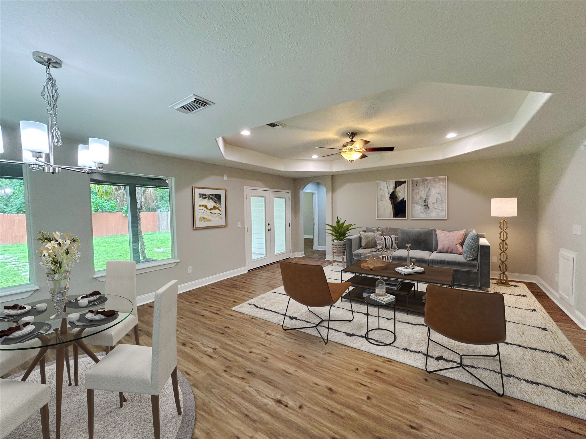 7902 Masters Manvel, TX 77578 - Photo 10 of 21 Virtual staging of the den.