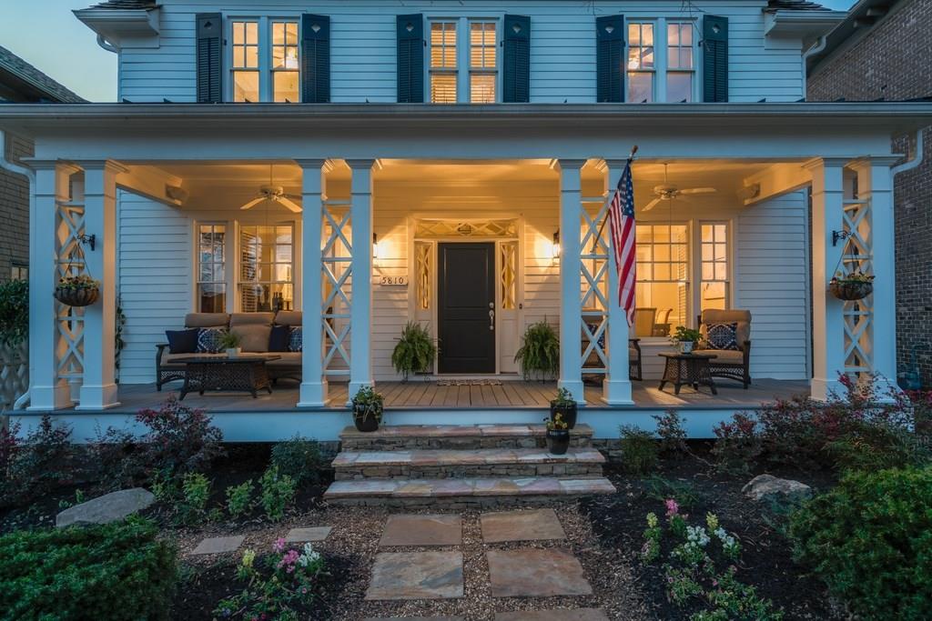 5810 Long Park Road Cumming, GA 30040 - Photo 1 of 1 Southern Living Front Porch! Hedgewood built southern style home located on quaint and quiet street in the heart of Vickery walking distance to the village shops and restaurants!