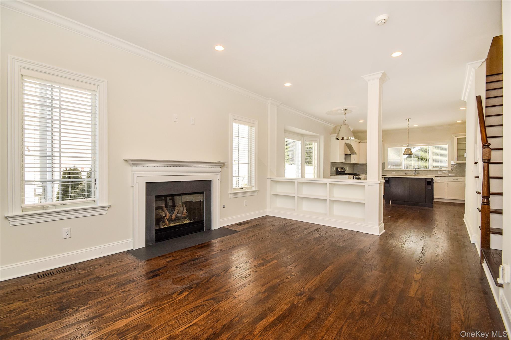 31 Cedar Place Rye, NY 10580 - Photo 2 of 16 Living Room with Fireplace