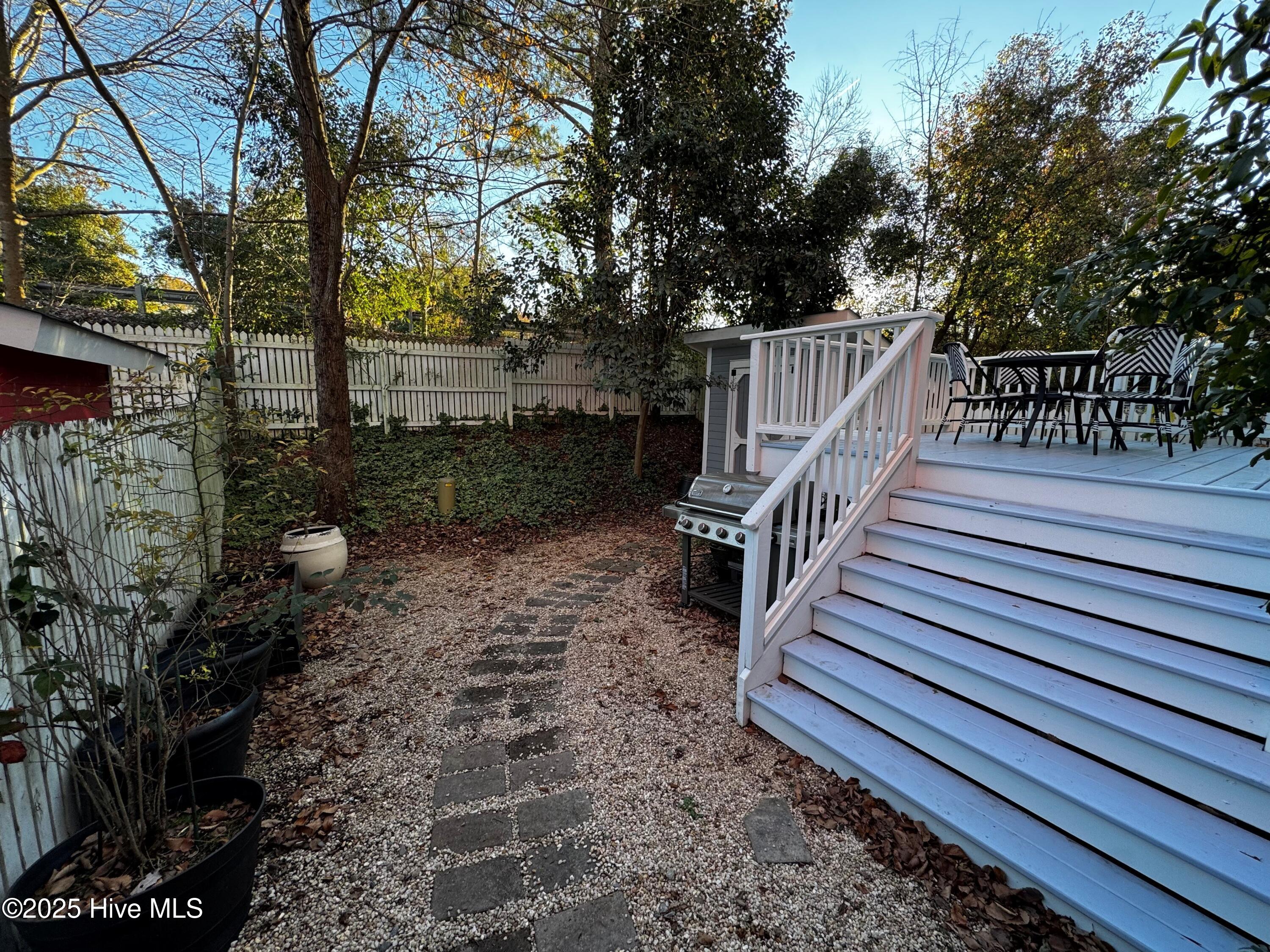 629 Effie Way Raleigh, NC 27603 - Photo 25 of 33 25 Back Deck Side