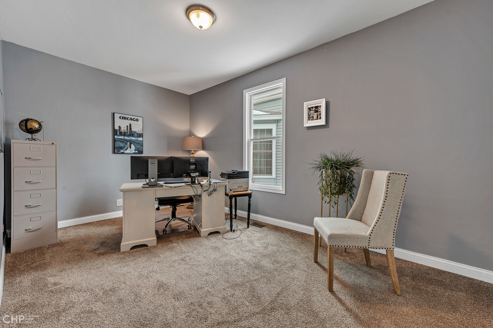 4841 West Berenice Avenue Chicago, IL 60641 - Photo 13 of 34 a workspace with furniture and window