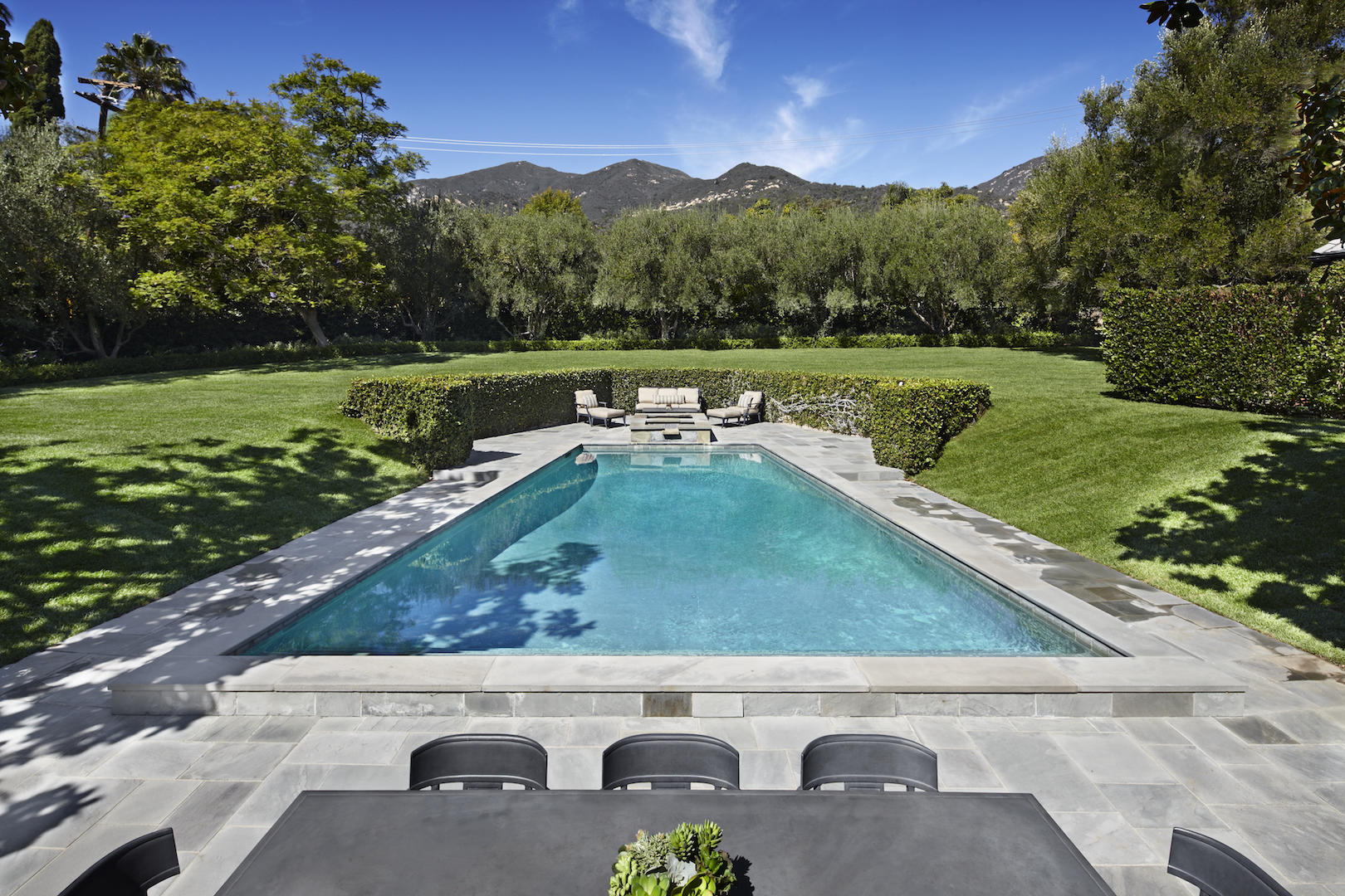 760 San Ysidro Road Santa Barbara, CA 93108 - Photo 2 of 12 a view of a back yard