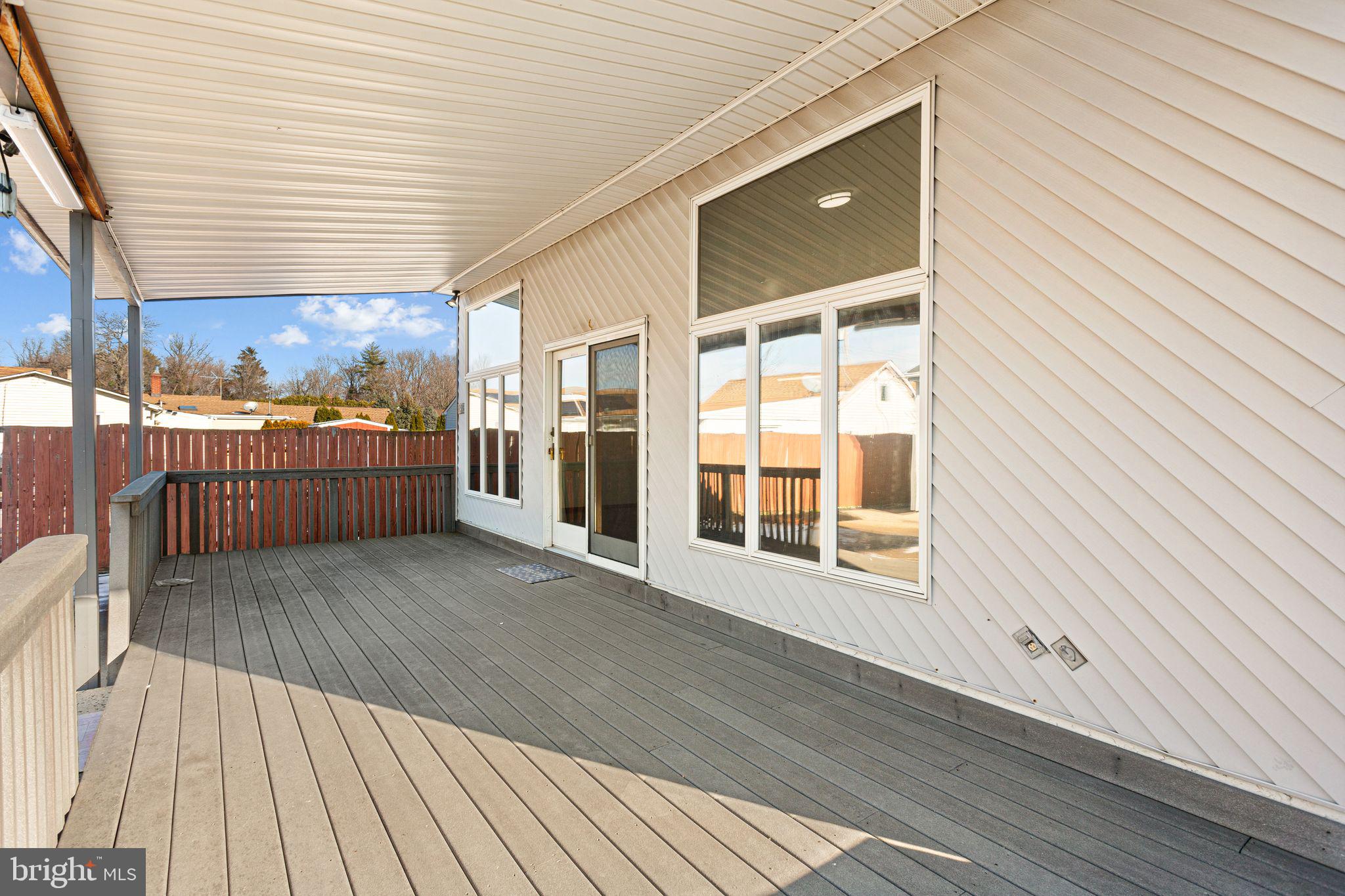 2623 Knights Road Bensalem, PA 19020 - Photo 48 of 50 a view of a balcony with wooden floor