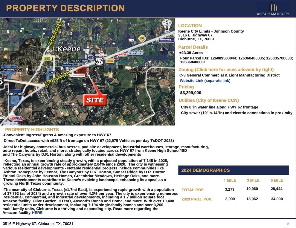 3516 Highway 67 Keene, TX 76031 - Photo 4 of 9