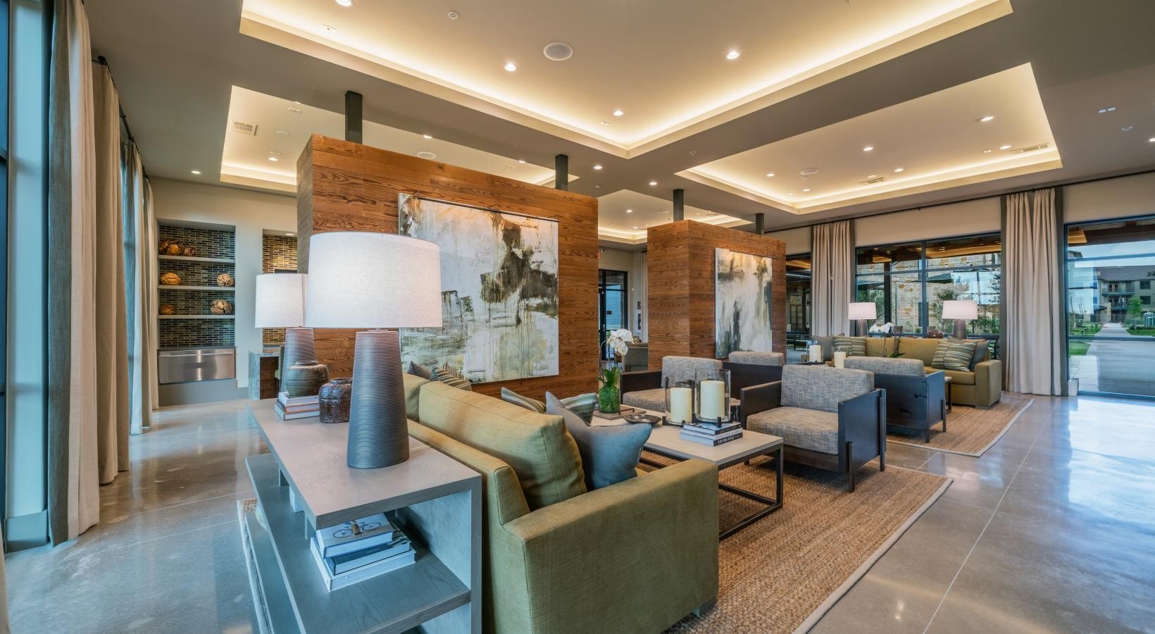 4647 Harvest Corner Drive, Unit 1114 Richmond, TX 77406 - Photo 22 of 34 a living room with furniture and a lamp