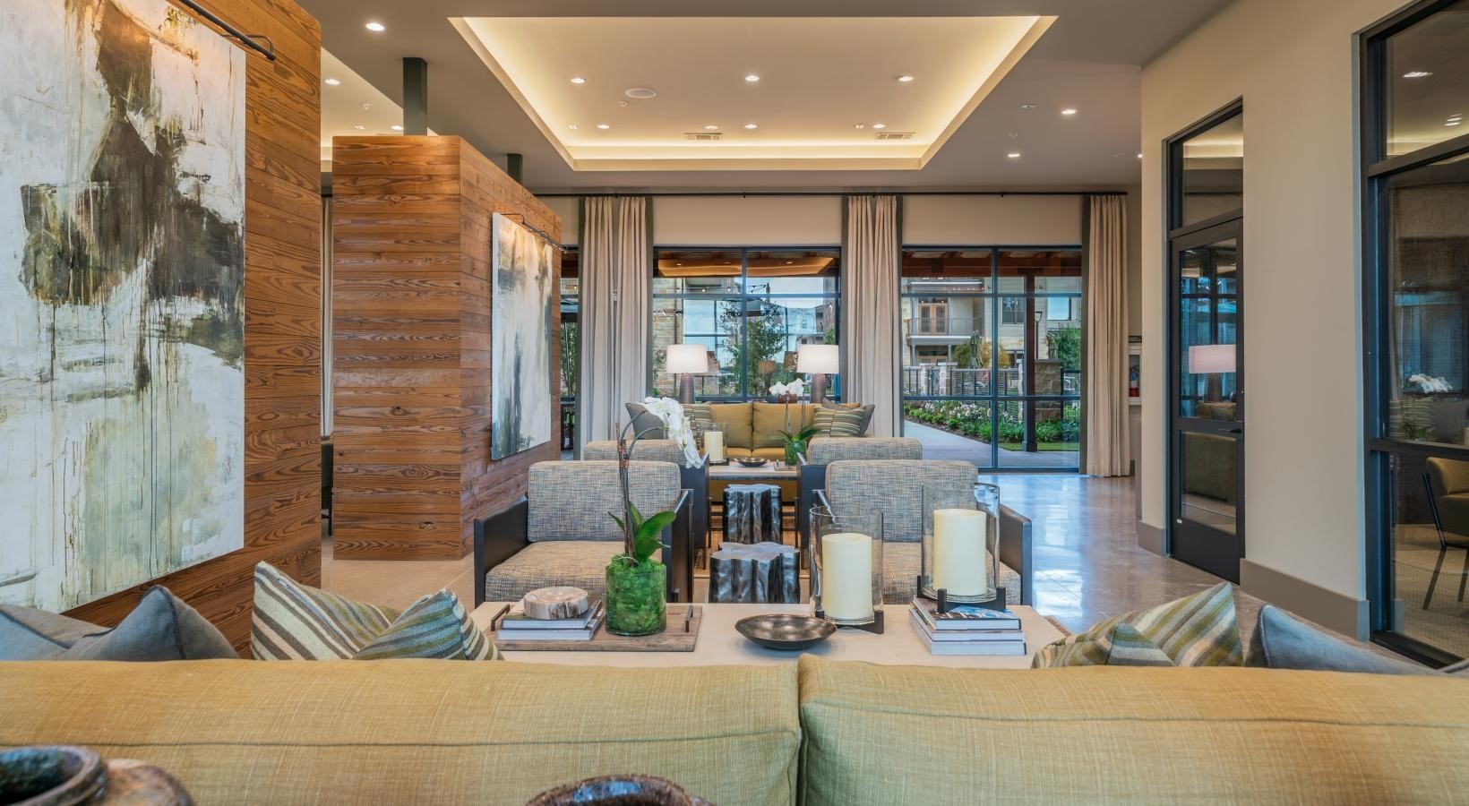 4647 Harvest Corner Drive, Unit 1114 Richmond, TX 77406 - Photo 27 of 34 a dining room with furniture and large windows