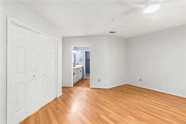 a view of empty room