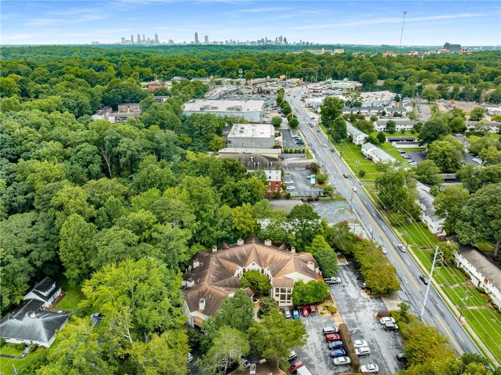 490 Sherman Way Decatur, GA 30033 - Photo 42 of 44 an aerial view of residential houses with outdoor space