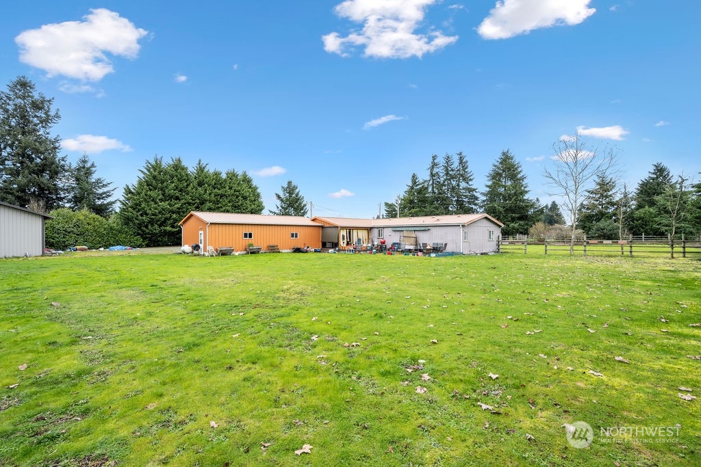 17043 Leitner Road Southwest Rochester, WA 98579 - Photo 15 of 18 a house view with a garden space