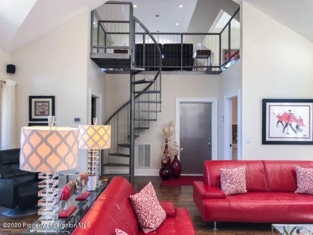 1164 Old Trail Road Clarks Summit, PA 18411 - Photo 10 of 36 spiral stairs to loft