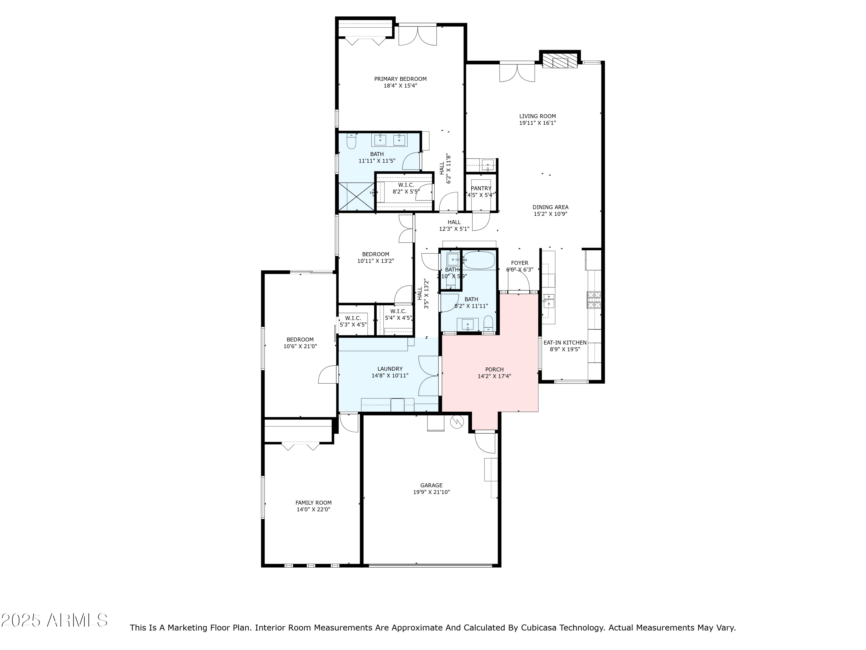 216 West Winged Foot Road Phoenix, AZ 85023 - Photo 54 of 55 a picture of a floor plan